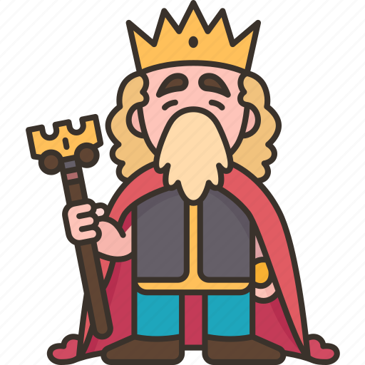 King, emperor, kingdom, royal, medieval icon - Download on Iconfinder