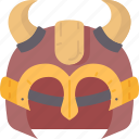 helmet, viking, horn, hat, barbarian