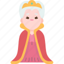 queen, empress, royal, crown, kingdom