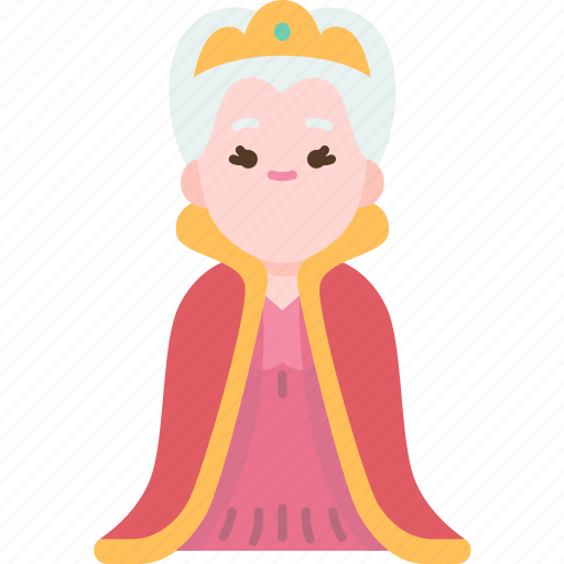 Queen, empress, royal, crown, kingdom icon - Download on Iconfinder