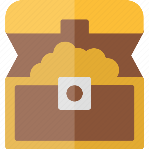 Box, chest, game, gold, item, pirate, treasure icon - Download on Iconfinder