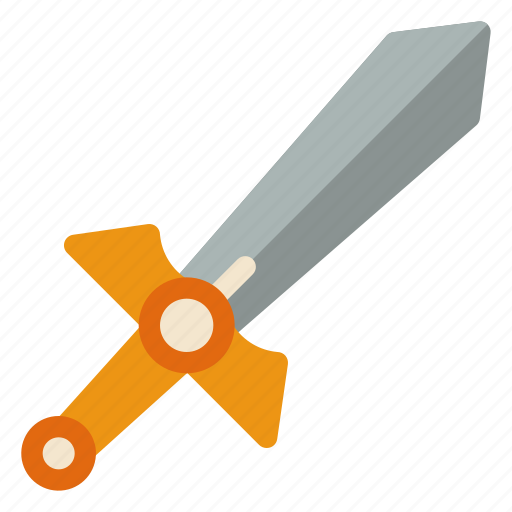 Sword, game, fencing, blade, shield, knife, battle icon - Download on Iconfinder