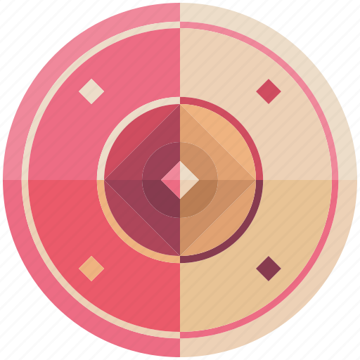 Battle, defense, fantasy, game, game item, pink, shield icon - Download on Iconfinder
