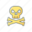 videogame, skull, bones, pirate 
