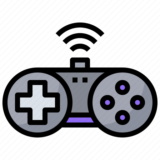 Controller, gaming, joystick, wireless icon - Download on Iconfinder