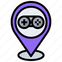 gaming, location, pin, placeholder