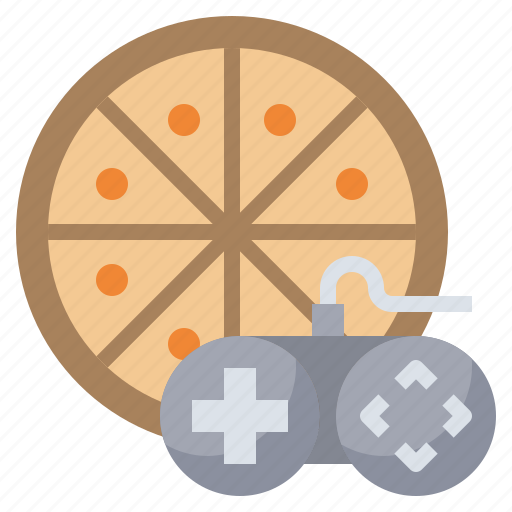 Food, gaming, pizza, slice icon - Download on Iconfinder
