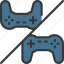 player, vs, gaming, controllers, two, players 