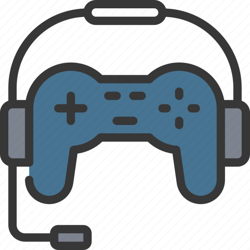 Esports, gaming, controller, headset, headphones icon - Download on Iconfinder