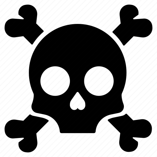 Death, skull, dead, danger, caution icon - Download on Iconfinder