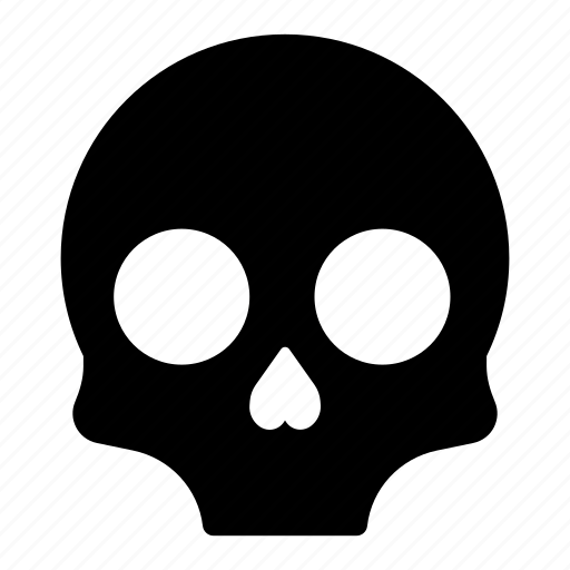 Skull, dead, death, danger, error icon - Download on Iconfinder
