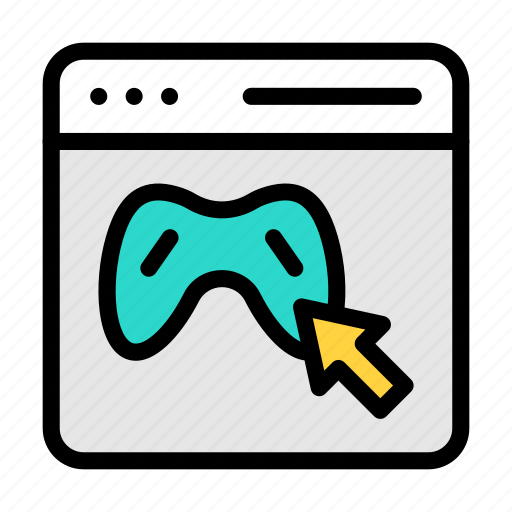 Online, game, webpage, browser, play icon - Download on Iconfinder