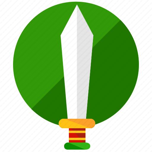 Sword, blade, entertainment, games, gaming, knife, weapon icon - Download on Iconfinder