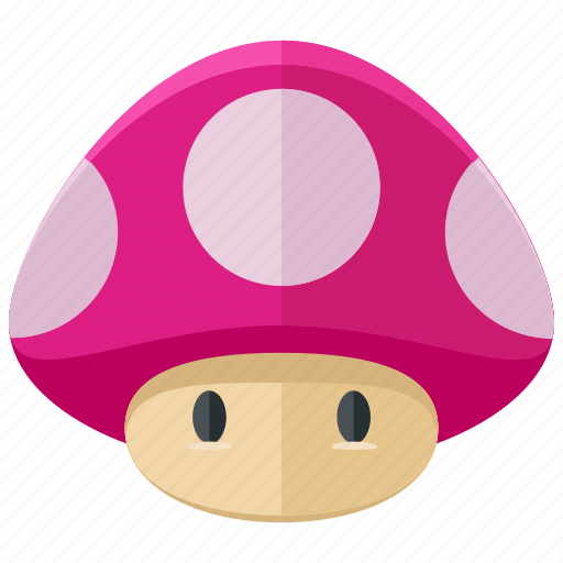 Mario, mushroom, fungi, game, games, gaming icon - Download on Iconfinder