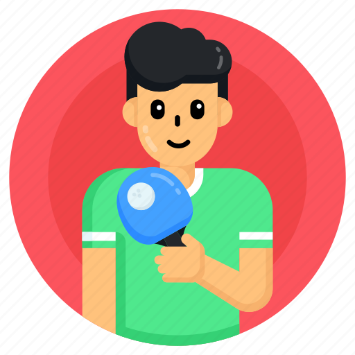 Sportsman, player, table tennis player, ping pong player, sports person icon - Download on Iconfinder