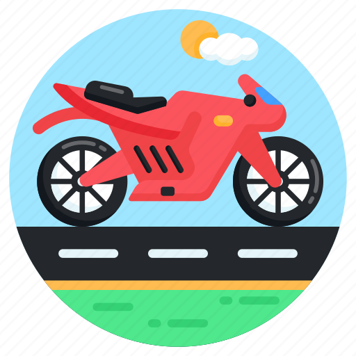Bike, sportsbike, vehicle, motorbike, motorcycle icon - Download on Iconfinder