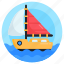 sailing yacht, sailing boat, sailing ship, watercraft, boat 