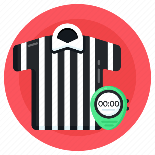 Sports shirt, referee shirt, apparel, referee suit, referee cloths icon - Download on Iconfinder