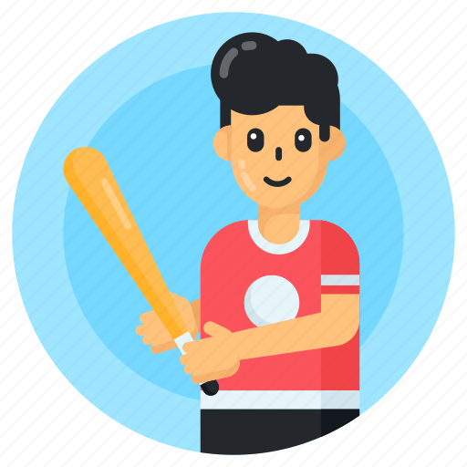 Sportsman, player, baseball player, sports person, athlete icon - Download on Iconfinder