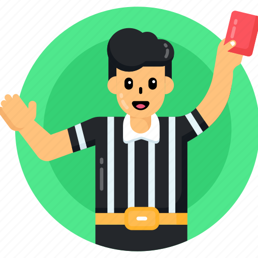 Game referee, referee, football referee, game judge, avatar icon - Download on Iconfinder