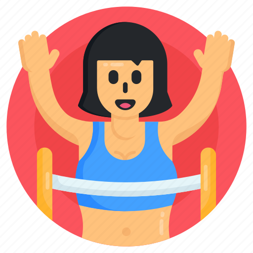 Fitness, girl bodybuilder, weightlifter, female bodybuilder, woman bodybuilder icon - Download on Iconfinder