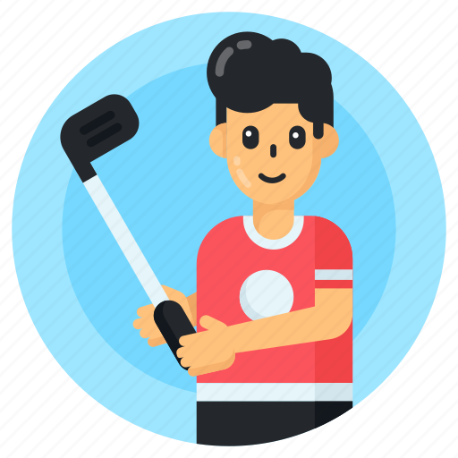 Sportsman, player, hockey player, athlete, sports person icon - Download on Iconfinder