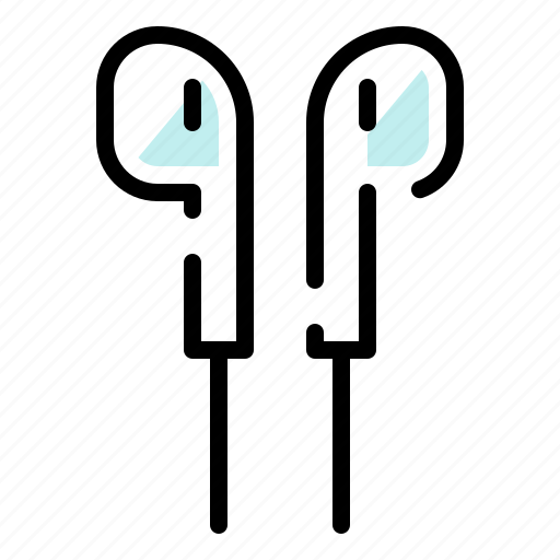 Earbuds, earphone, earphones, handsfree icon - Download on Iconfinder