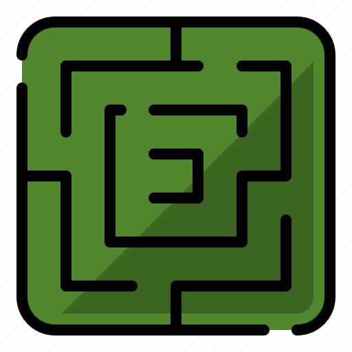 Labyrinth, maze, maze game, solution icon - Download on Iconfinder