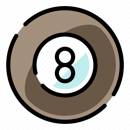 Billiards, eight ball, pool ball, snooker icon - Download on Iconfinder