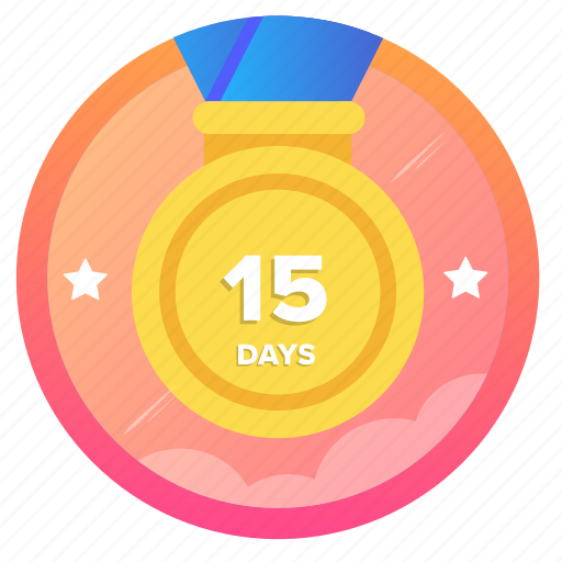 15d, award, badge, challenge, goal, social, streak icon - Download on Iconfinder