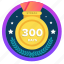 300days, award, challenge, goal, social, streak 