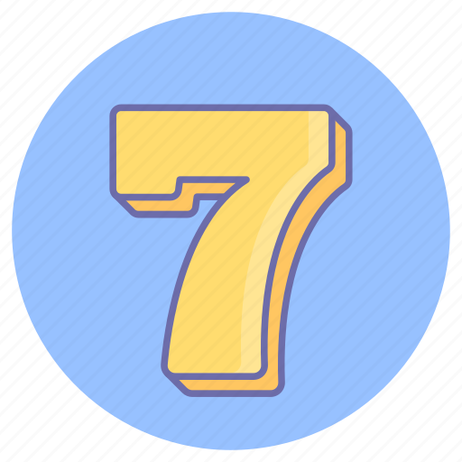 Game, gaming, number seven, seven, seven stage, seventh stage icon - Download on Iconfinder