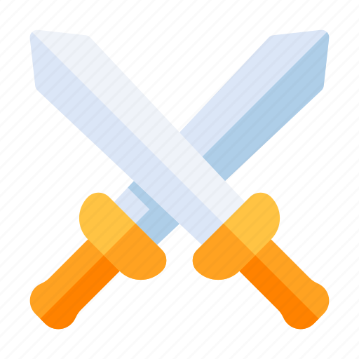 Attack, weapon, sword, game icon - Download on Iconfinder