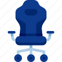 gaming, chair, seat, furniture