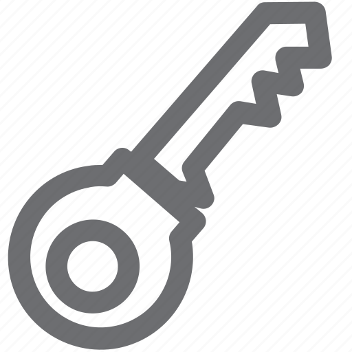 Gray, key, lock, security, unlock icon - Download on Iconfinder