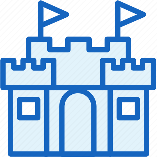 Castle, gaming, goal, level icon - Download on Iconfinder