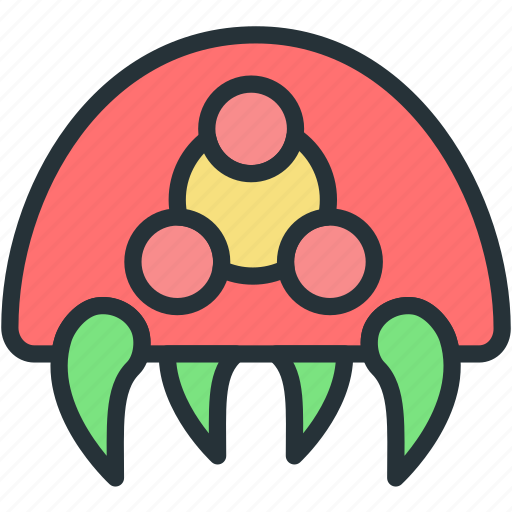 Cell, gaming, metroid icon - Download on Iconfinder