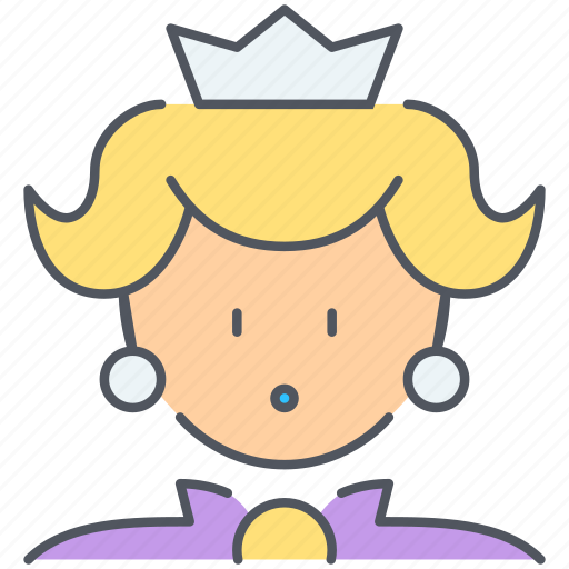 Mario, queen, entertainment, game, gaming, princess, super icon - Download on Iconfinder