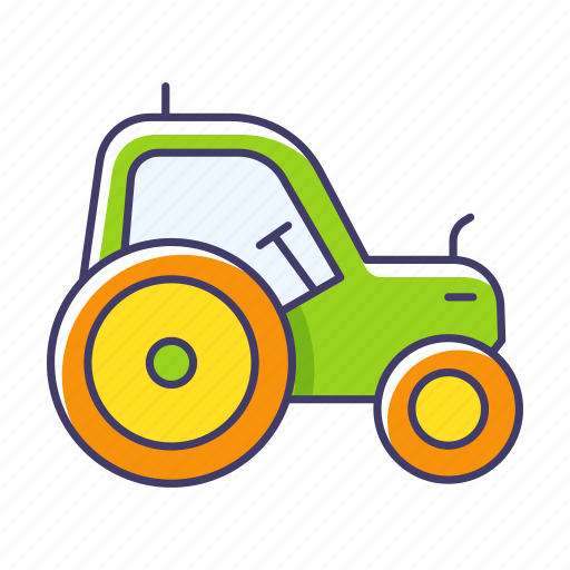 Tractor, machinery, agriculture, gardener icon - Download on Iconfinder