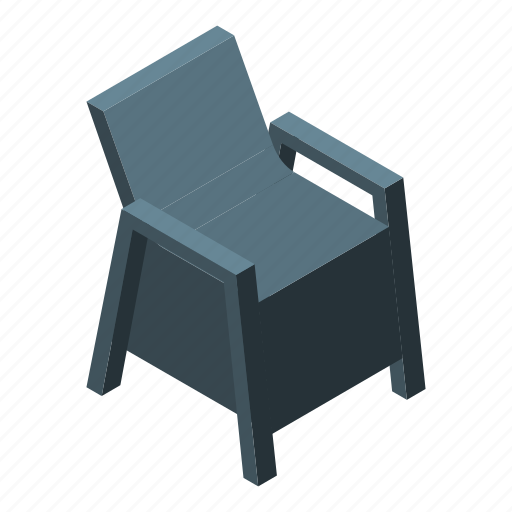 Balcony, cartoon, chair, house, isometric, summer, vintage icon - Download on Iconfinder