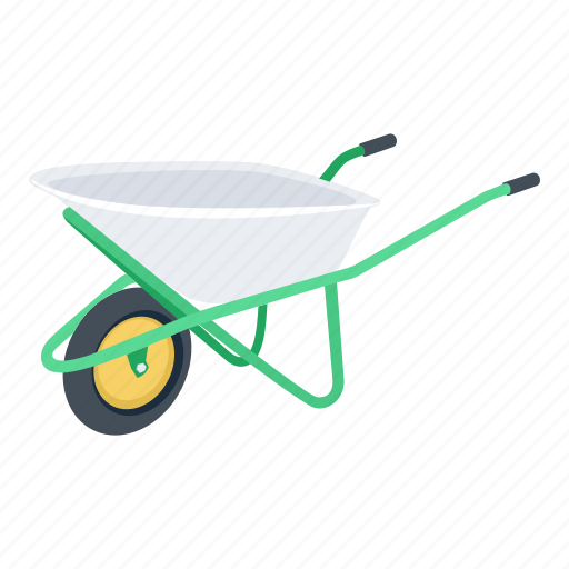 Basket, cart, farm, garden, gardening, plant, trolley icon - Download on Iconfinder