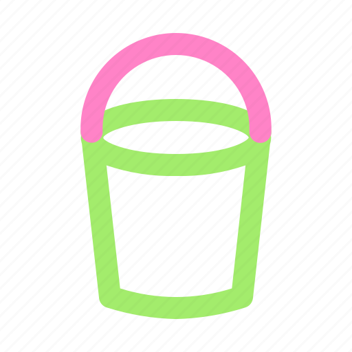 Basket, bucket, cleaning, equipment, gardening, tool icon - Download on Iconfinder