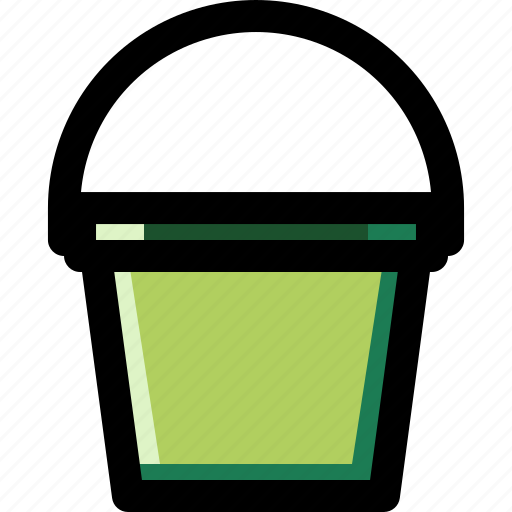 Basket, bucket, clean, container, empty, tool, water icon - Download on Iconfinder