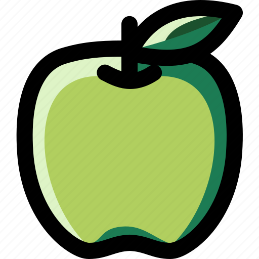 Apple, food, fruit, green, juice, nature, plant icon - Download on Iconfinder