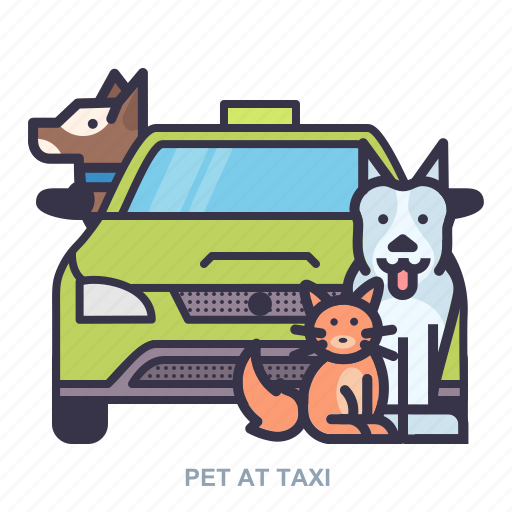Car, dog, pet, texi icon - Download on Iconfinder