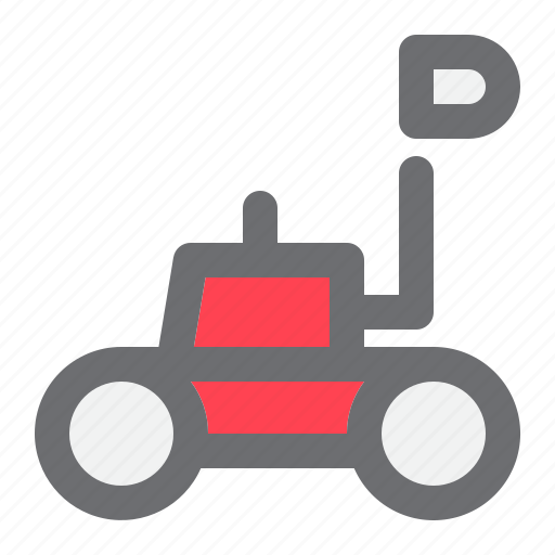 Agriculture, farming, gardening, lawn, machine, mower icon - Download on Iconfinder