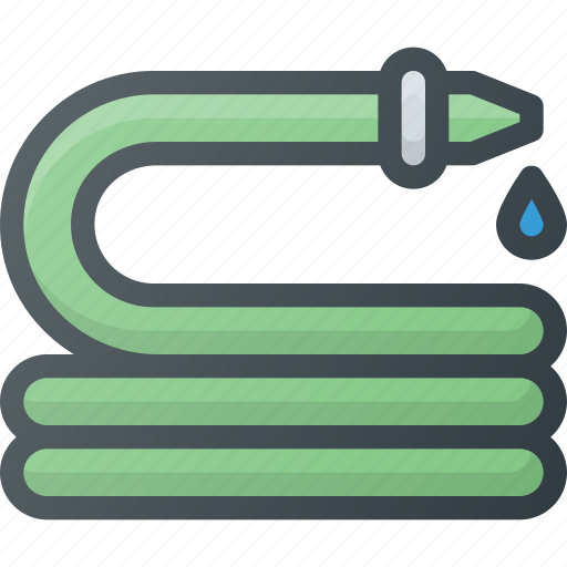 Garden, gardening, hose, tool, water icon - Download on Iconfinder