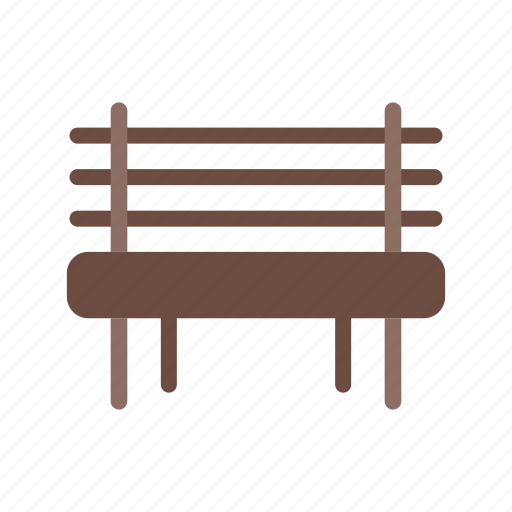 Bench, garden, greenery, nature, outdoor, park, spring icon - Download on Iconfinder