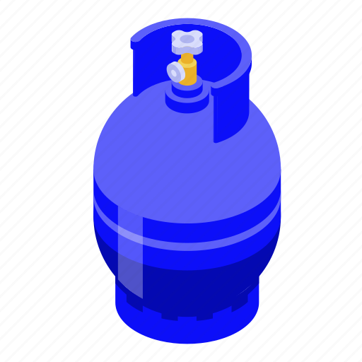 Business, cartoon, cylinders, gas, isometric, logo, propane icon - Download on Iconfinder