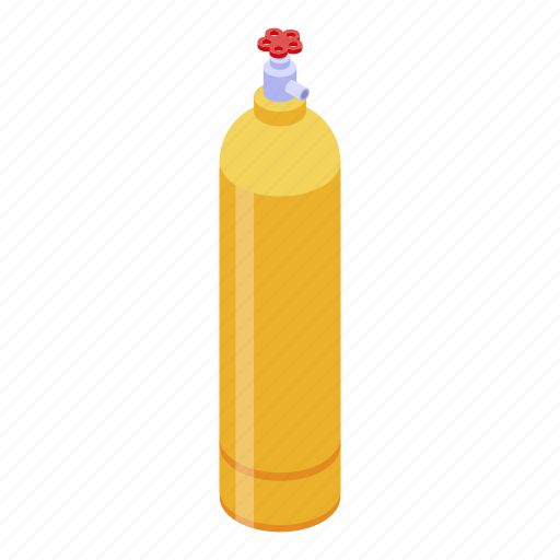 Barrel, cartoon, cylinder, gas, house, isometric, kitchen icon - Download on Iconfinder